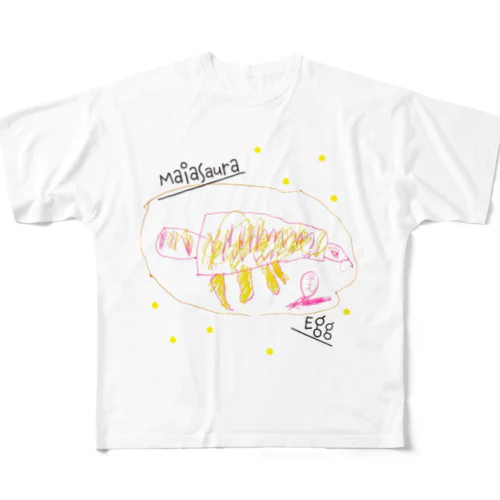 マイアサウラさん All-Over Print T-Shirt
