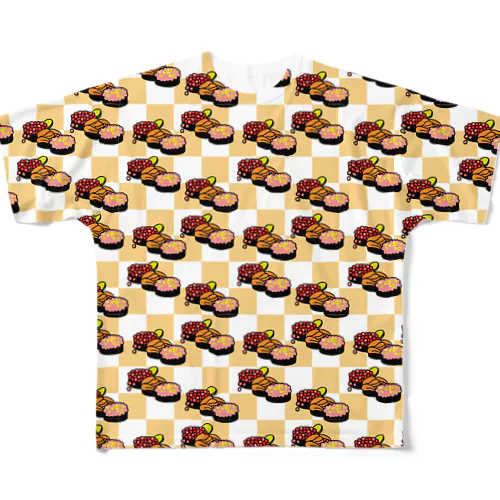 SUSHI Mk-Ⅱ All-Over Print T-Shirt