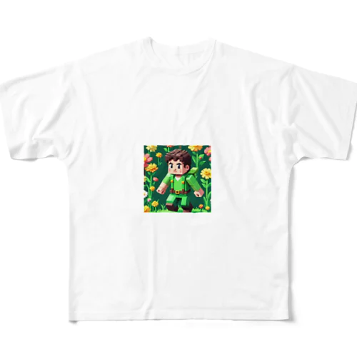 グリン All-Over Print T-Shirt