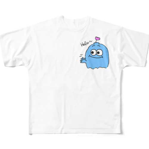 ニコぶるHello All-Over Print T-Shirt