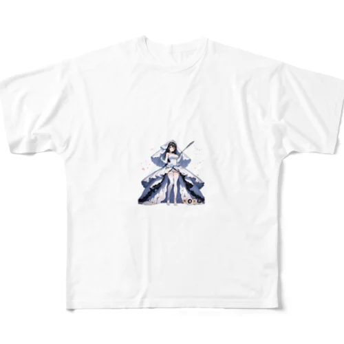 戦場女子 All-Over Print T-Shirt