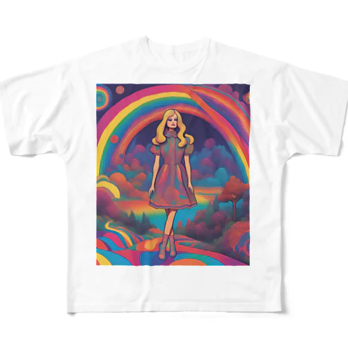 psych girl All-Over Print T-Shirt