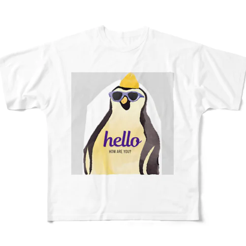 ペンギンのジョイ フルグラフィックTシャツ