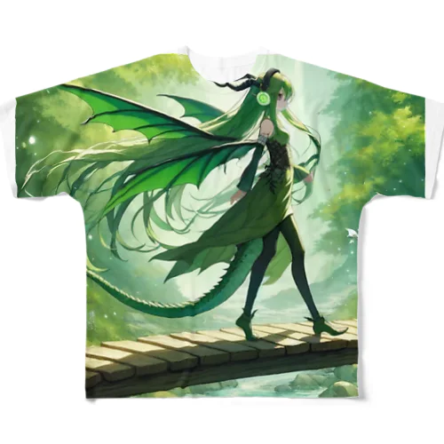 In the Forest　「森の中で」 フルグラフィックTシャツ