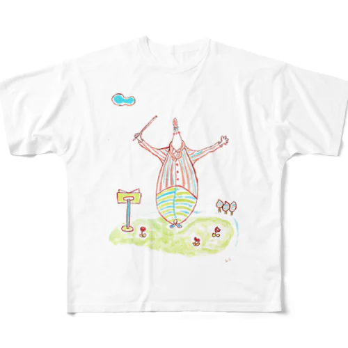 SONOKO'S WORLD　コンダクター フルグラフィックTシャツ