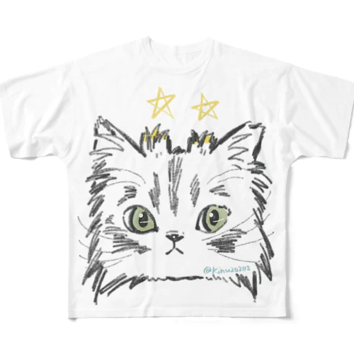 華麗なるツノ族 All-Over Print T-Shirt