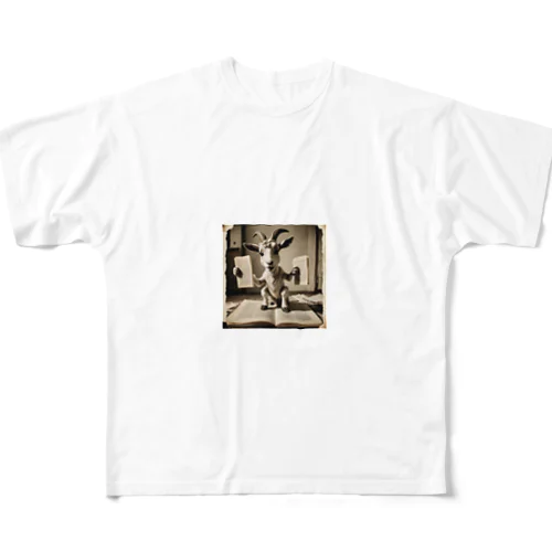 GOAT NOTEBOOK All-Over Print T-Shirt