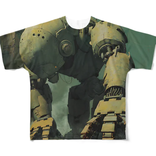 ロボツトと少年　なでしこ1478 All-Over Print T-Shirt