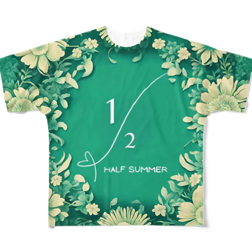 HALF SUMMER 006 フルグラフィックTシャツ