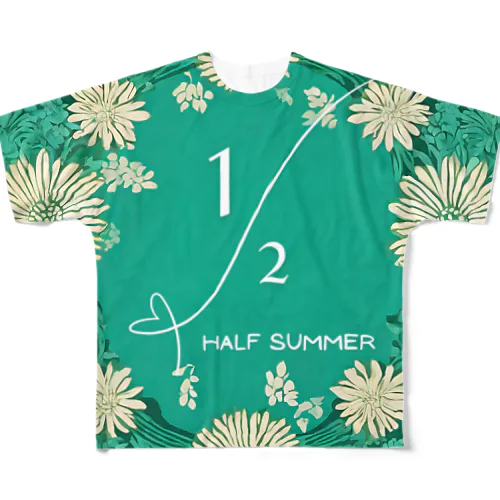 HALF SUMMER 009 フルグラフィックTシャツ