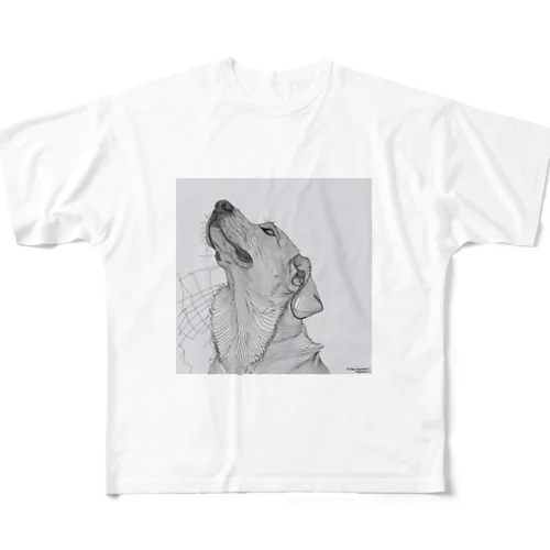 わんわん All-Over Print T-Shirt