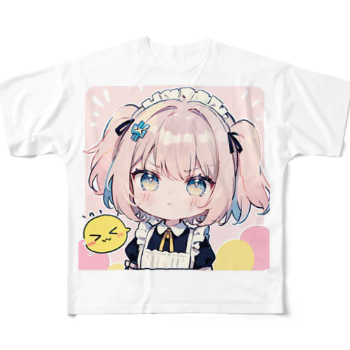 メイド娘コレクション All-Over Print T-Shirt