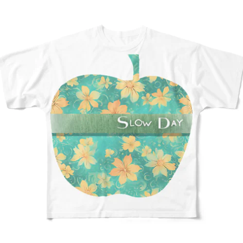 SLOW DAY 004 フルグラフィックTシャツ