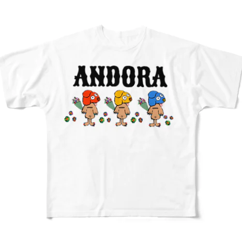 ANDORA DOGS All-Over Print T-Shirt