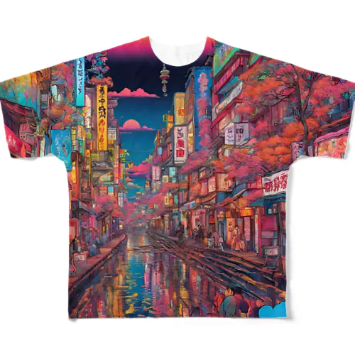 NIPPON 5 All-Over Print T-Shirt