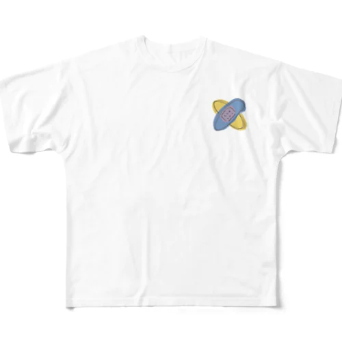 カラフルカットバン All-Over Print T-Shirt