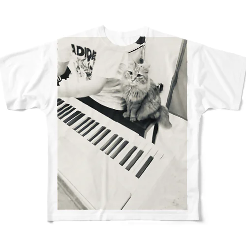 ピアノcoco フルグラフィックTシャツ