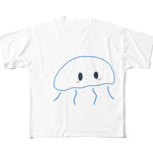 クラオくん フルグラフィックTシャツ