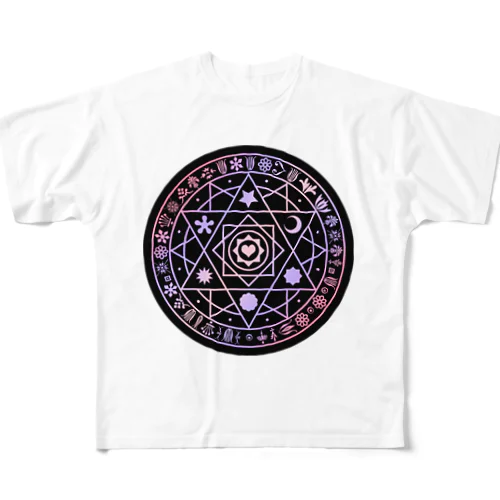 守護の魔法陣 All-Over Print T-Shirt