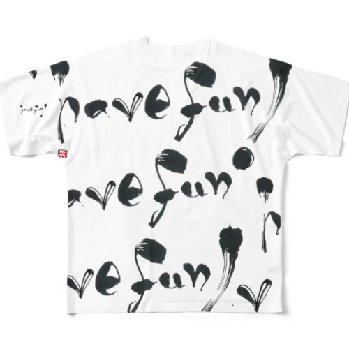 havefun フルグラフィックTシャツ