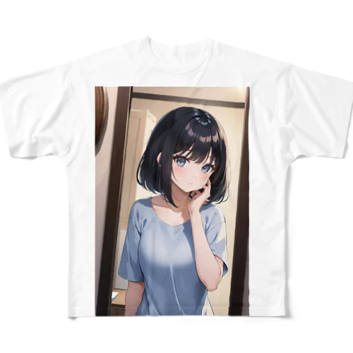 透明感 フルグラフィックTシャツ