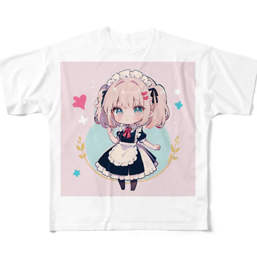 メイド娘コレクション フルグラフィックTシャツ