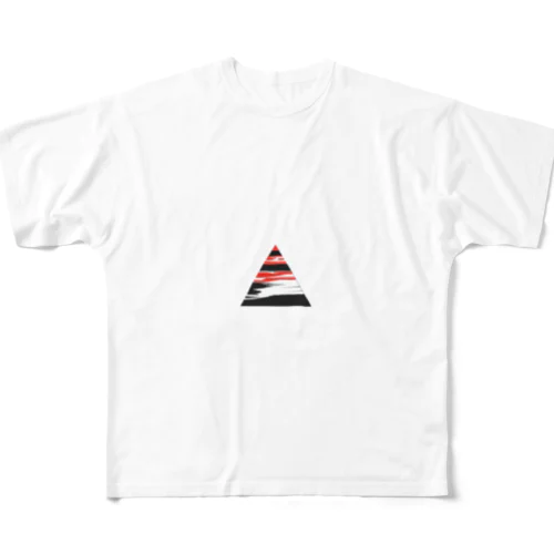 pyramid All-Over Print T-Shirt