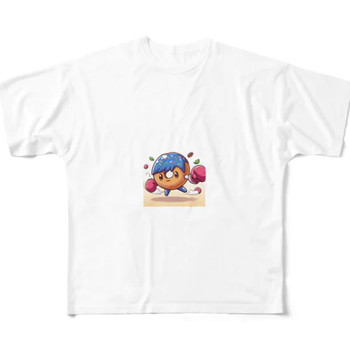 ドーナツボクサー🍩 フルグラフィックTシャツ