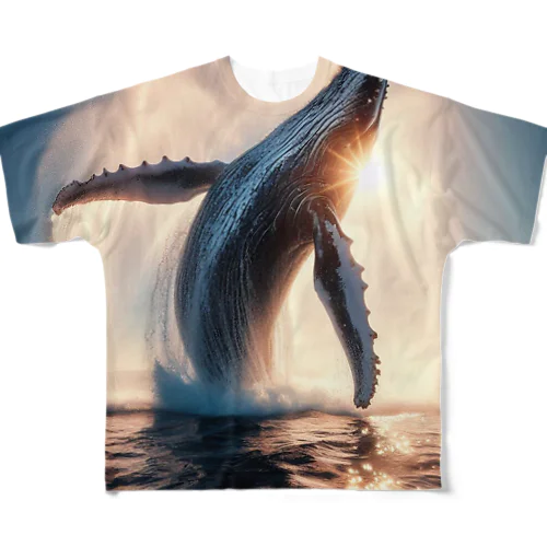 海の王者 フルグラフィックTシャツ