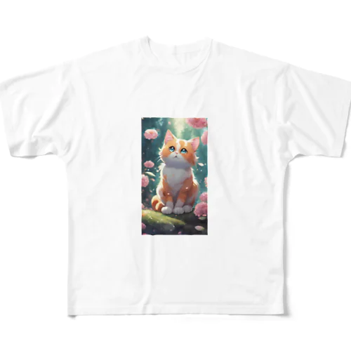 自然の神様 All-Over Print T-Shirt