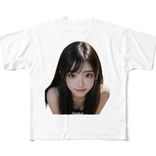 瞳の輝き All-Over Print T-Shirt