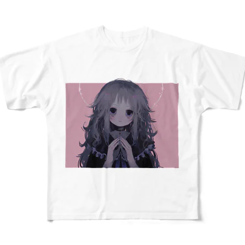 博愛ちゃん フルグラフィックTシャツ