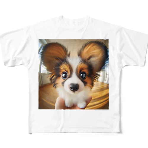 papillion フルグラフィックTシャツ