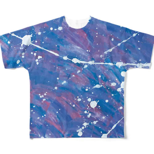 惑星 All-Over Print T-Shirt