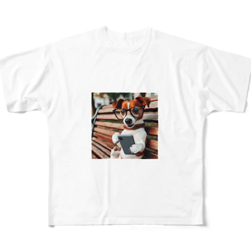 自撮りワン7 All-Over Print T-Shirt