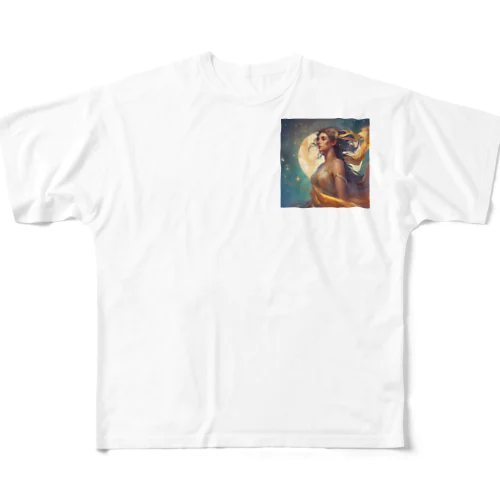 ギリシア神話の女性 All-Over Print T-Shirt