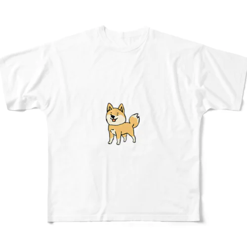 柴犬の「しば」 All-Over Print T-Shirt