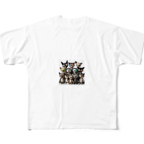 ﾗｼﾞｪﾄ All-Over Print T-Shirt