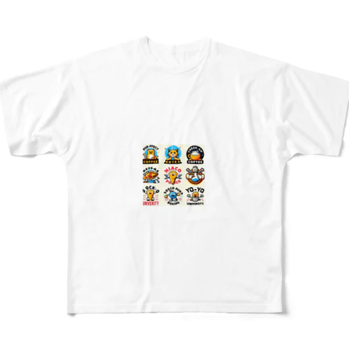 NIACO All-Over Print T-Shirt