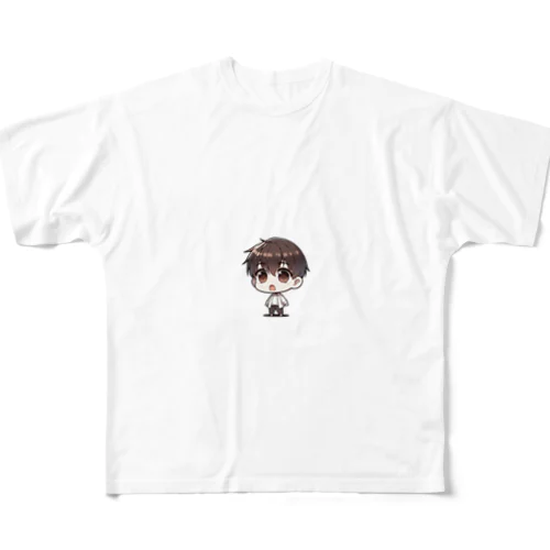 ただの男の子 All-Over Print T-Shirt