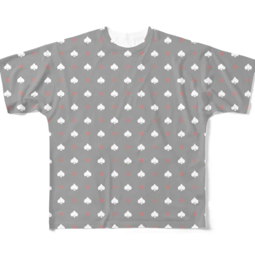 スペード All-Over Print T-Shirt