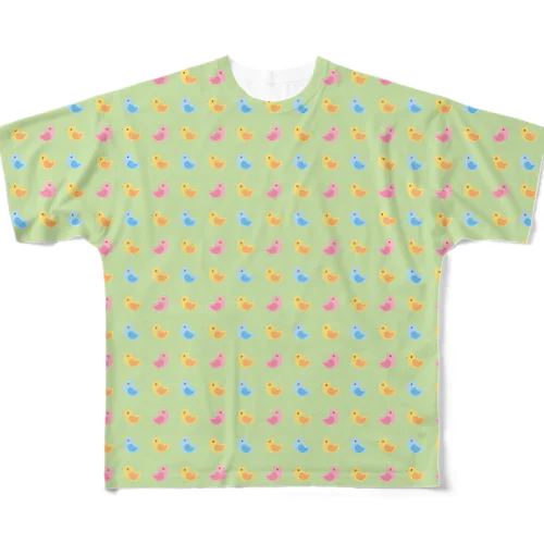 ひよこ All-Over Print T-Shirt