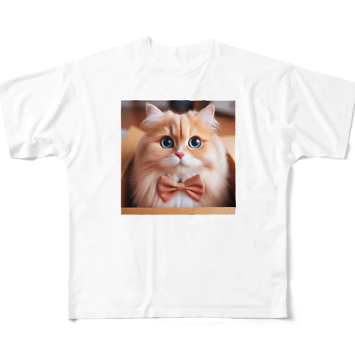 ラブリーな猫ちゃん♪ All-Over Print T-Shirt