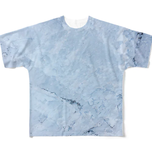 石の模様-1 フルグラフィックTシャツ