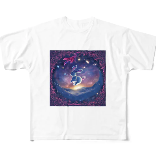 うさぎの異世界冒険 All-Over Print T-Shirt