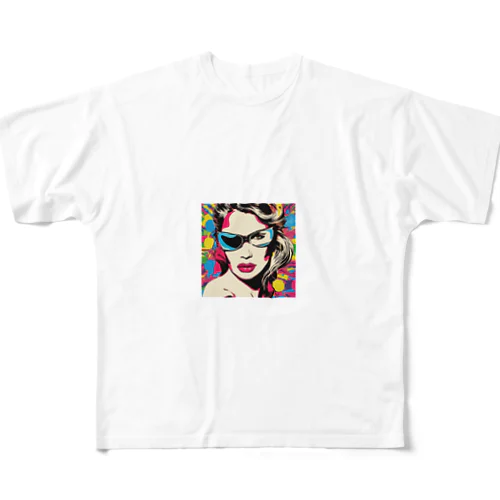 POPARTwoman2 All-Over Print T-Shirt