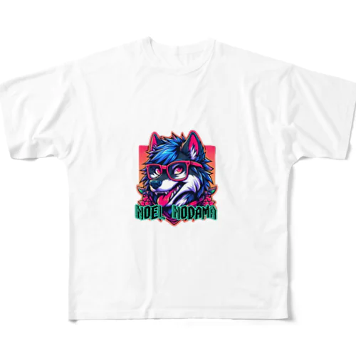 インテリウルフ All-Over Print T-Shirt