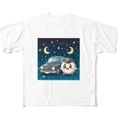 可愛い車キャラクター2 All-Over Print T-Shirt