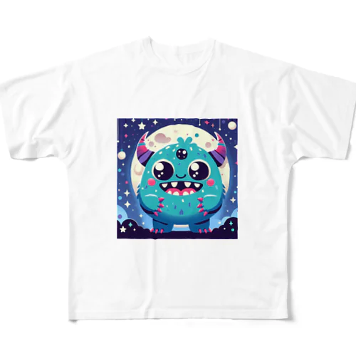 可愛いキラキラモンスター1 All-Over Print T-Shirt