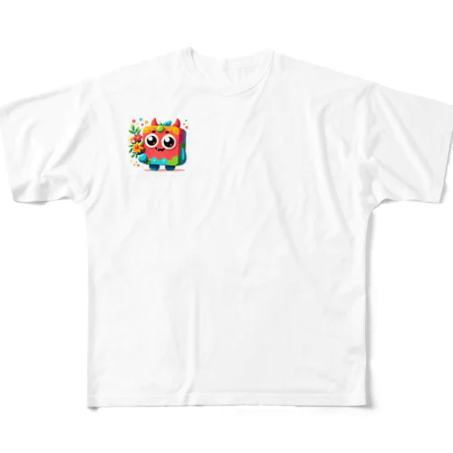 キュービック フルグラフィックTシャツ